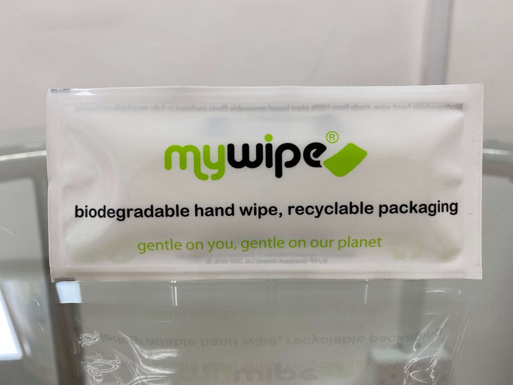 mywipe Biodegradable Wipes recyclable